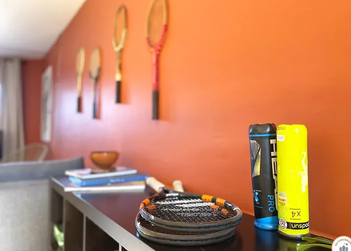 Le Duplex - Parking - Vue Clochers - Tennis * Ruão