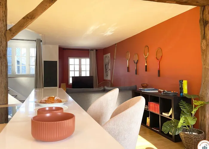 Le Duplex - Parking - Vue Clochers - Tennis Rouen